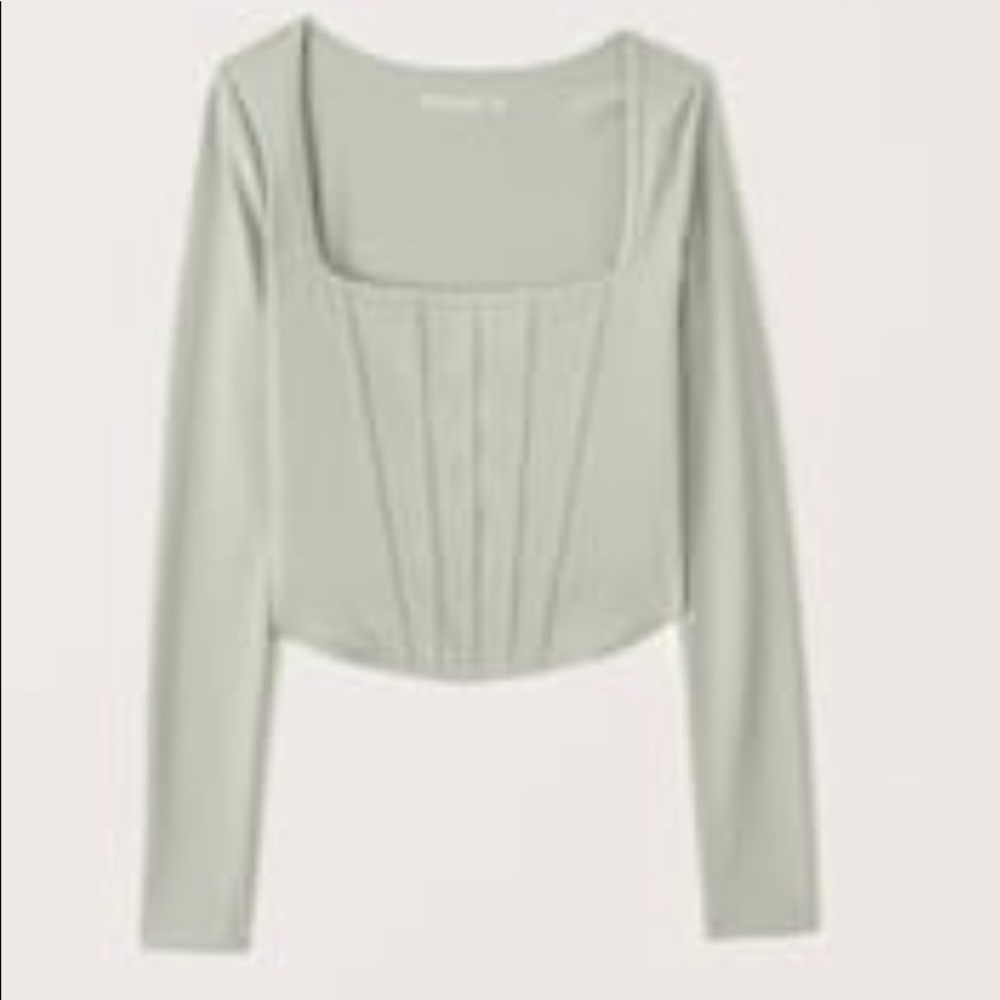 Abercrombie & fitch corset top